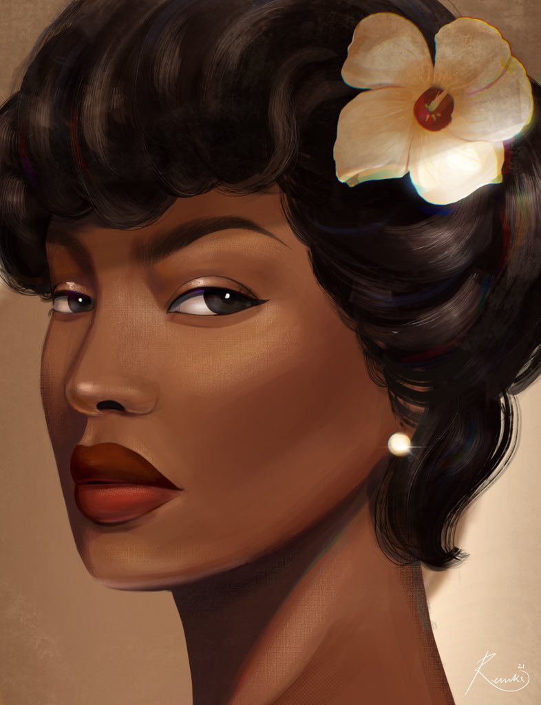 I feel incredibly honoured to be commissioned by <a href="/hulu/">Hulu</a> &amp; <a href="/talenthouse/">@talenthouse</a> to paint this piece for <a href="/USvsBillie/">The U.S. vs. Billie Holiday</a>!
#USvsBillieHoliday