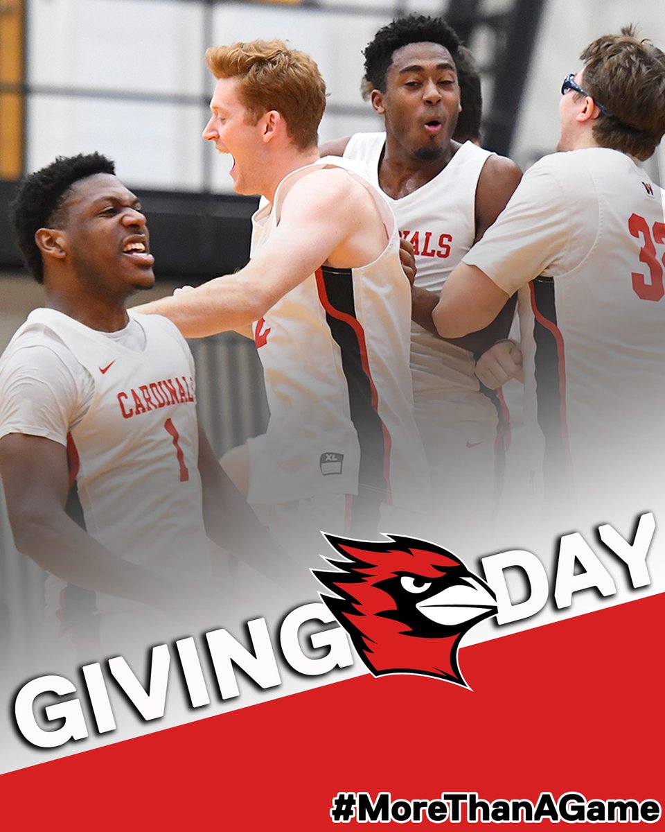 wes_mbball's tweet photo. Wesleyan Athletics Giving Days start today and ends Wednesday, March 4th. Click the giving link in our bio - thanks for your support! #CardinalPride #MoreThanAGame https://t.co/7hqnoY0UmH