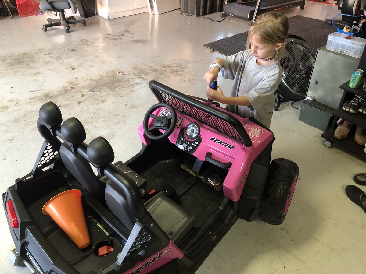 HeimbuchMike's tweet photo. They wanted to find a way to make them faster. I think they are ready for #racing! Never underestimate #girlpower! https://t.co/8liGCnKPLh