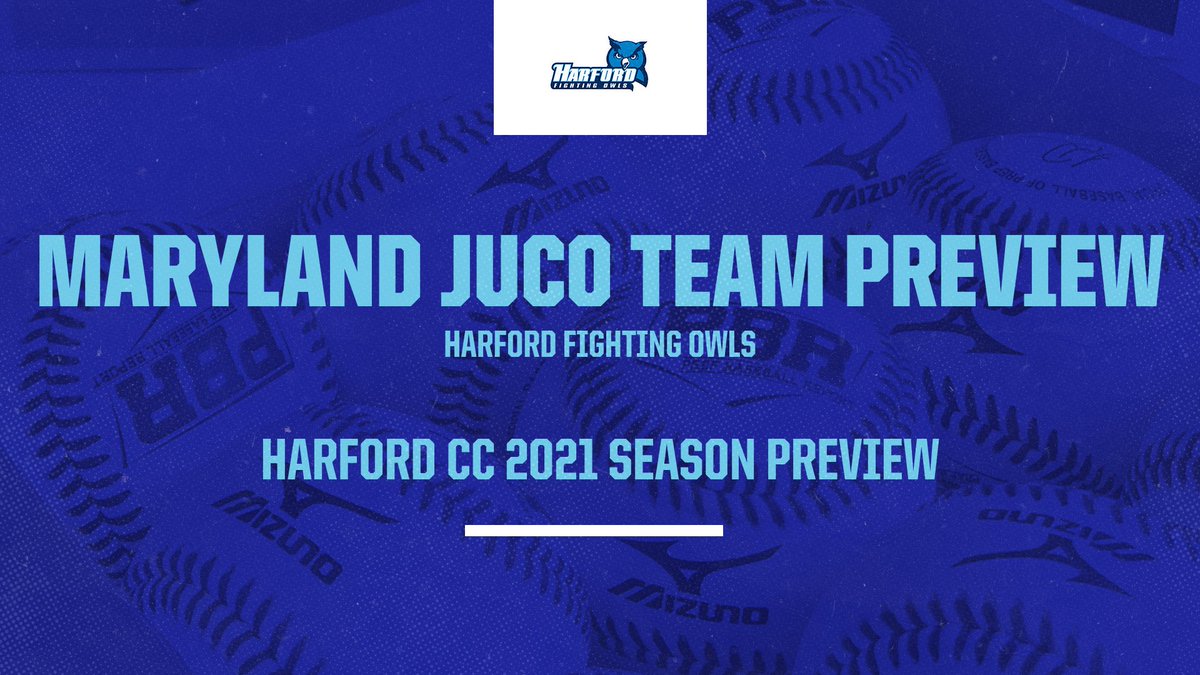 🚨 MD JUCO Team Preview 🚨

Harford Fighting Owls @HCC_OwlBaseball 

2021 season preview of the Harford CC Fighting Owls led by 2nd year head coach Josh Houser <a href="/J_houser23/">Josh Houser</a> 

Full Release 👇

🔗: zcu.io/KDm7 

<a href="/MarylandJuco/">Maryland JUCO Athletic Conference</a> @PBR_JUCO