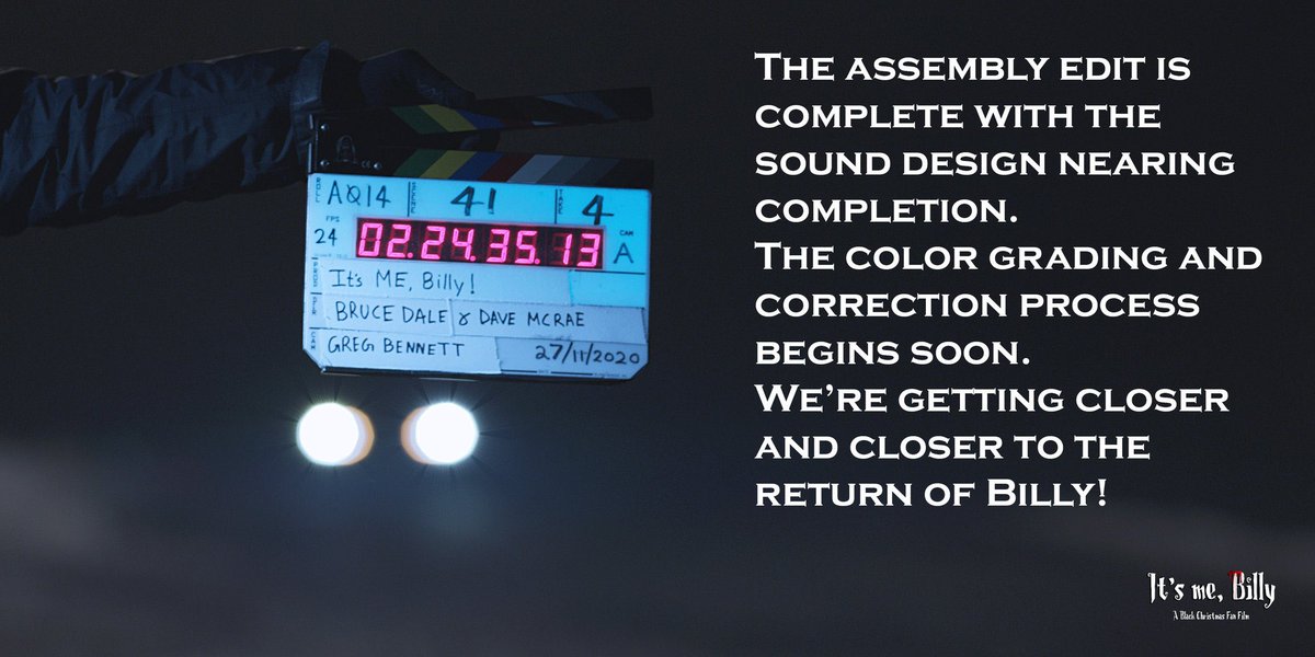 It’s all coming together! 🎥 🖥 📽

#itsmebilly #assemblyedit #BlackChristmas #fanfilm #indiefilm #billyisback #torontofilmmaker #canadianfilmmaker