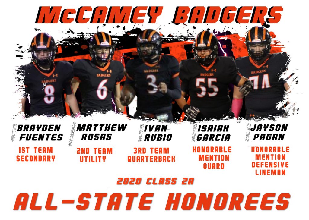 McCamey Badgers Football (@mccameyfootball) on Twitter photo 