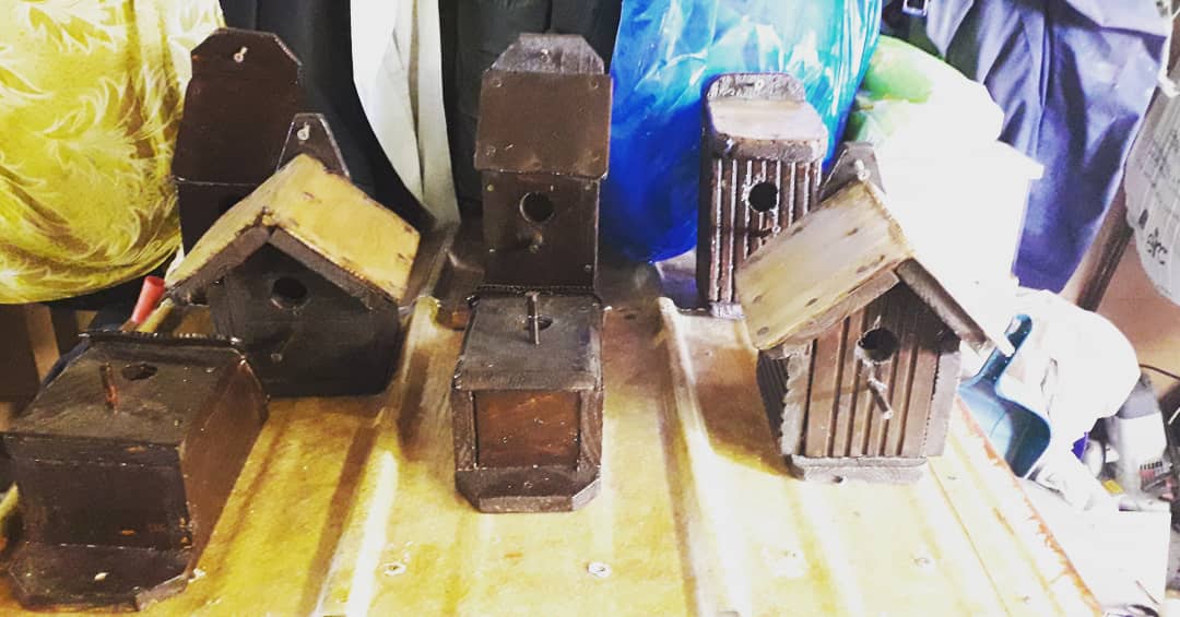 linkupnorthwest's tweet photo. George from our Men's Shed kept himself busy while shielding by building these amazing planters and birdboxes to raise funds. Let us know if you'd like one for your garden for spring! Bboxes - £10 Planters - £30/40. All proceeds to Men's Shed and @AyrshireHospice Please RT https://t.co/86h8vzGauo