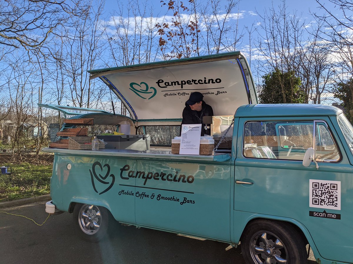 Thanks @campercino_uk for the FREE coffees and cake! The staff in school loved the treat; it made their day! 
#wellbeing