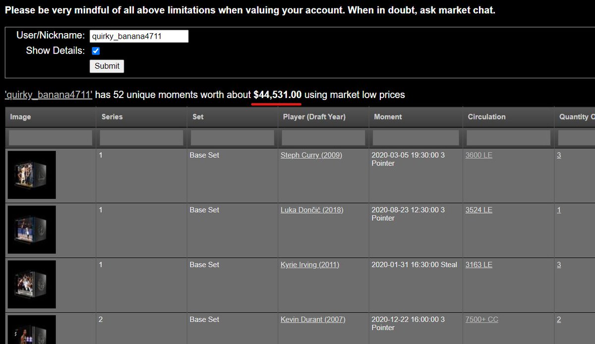DCLBlogger's tweet photo. Let's have some fun!

Giving away $5k worth of my @nba_topshot inventory. 

One winner picks what they want.

1. Guess the price of #bitcoin 48 hours from this tweet.
2. You have 24 hrs to place a guess.
3. Follow + tag 1 + RT
4. Bots banned. Coingecko price taken. https://t.co/QtlTkQCOBo