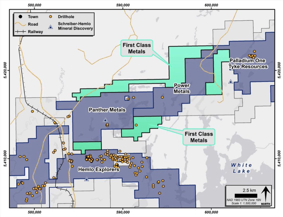 FirstClassMetal's tweet photo. #Ontario #Metals #Exploration $Gold
#Hemlo #miningcamp
First Class Metals. Developing a portfolio of gold and base metal properties in Hemlo North Ontario. https://t.co/eLiot84lpQ