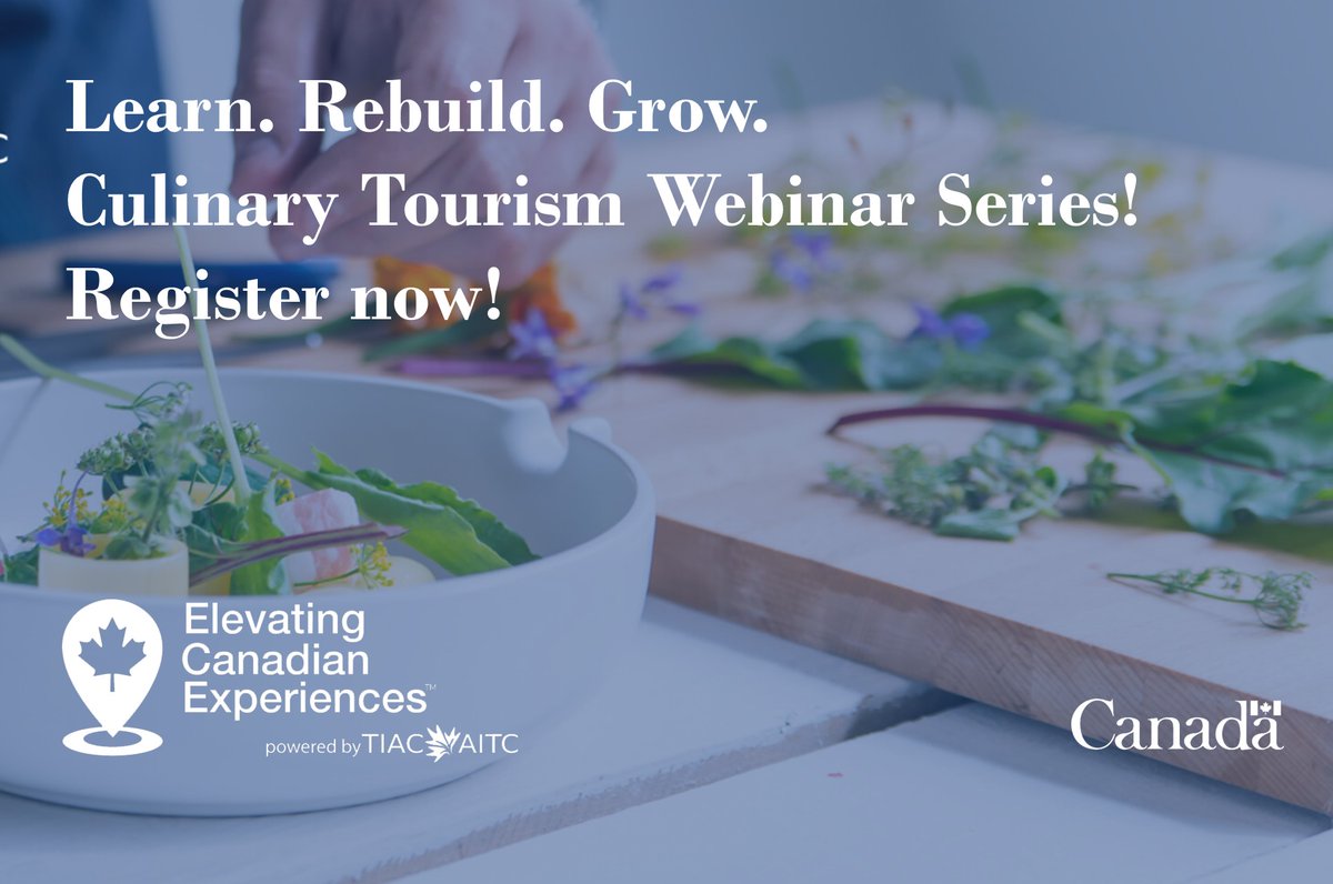 BearViewingBC's tweet photo. Our friends at @TIABC_CA are pleased to be partnering with @TIAC_AITC to deliver 5 FREE Culinary Tourism webinars in March. Learn more at:
https://t.co/oHfJRiOHDm
#ElevatingCanada https://t.co/moCtS80SOQ