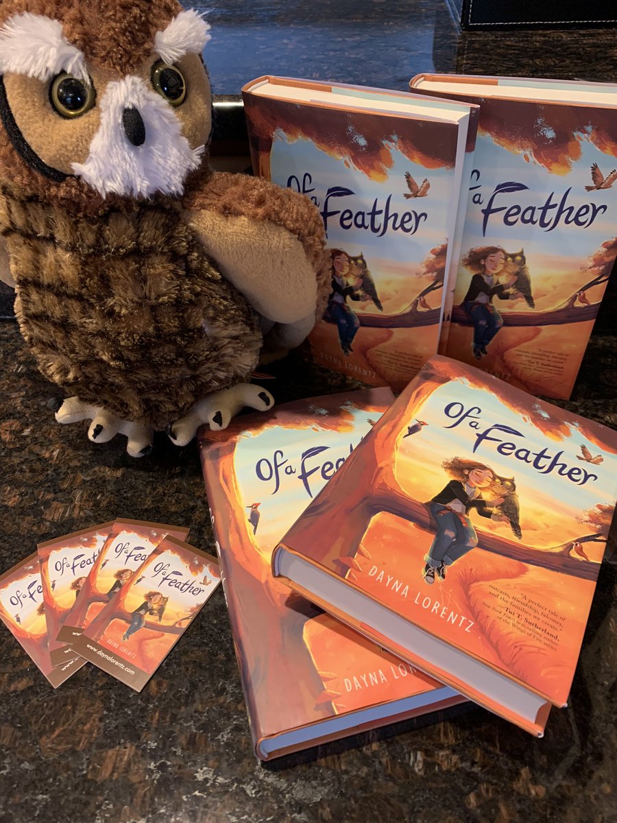 DaynaLorentz's tweet image. In honor of receiving my author copies of #ofafeather, I’m going to #giveaway four signed copies! (Meaning I’ll pick 4 winners, 1 signed book and bookmark to each!)

RT and follow to win a signed copy of OF A FEATHER and a bookmark!

Ends Feb 26 at 6pm EST. International is OK!
