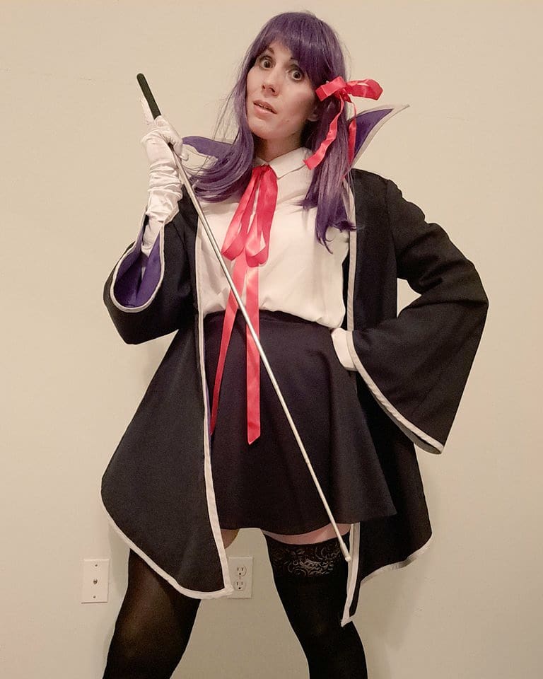 jes8965's tweet photo. Final boss Kouhai (BB from the Fate series cosplay) https://t.co/5UIUqxvXCC