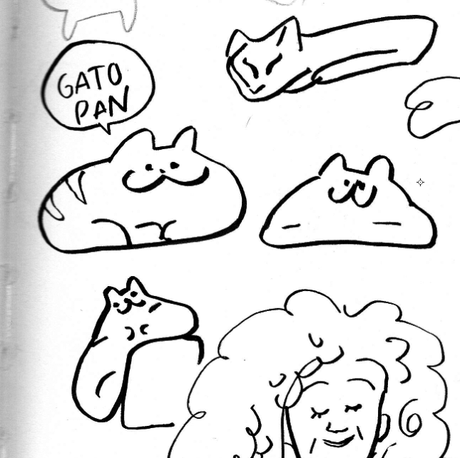 drawing chonky cats is keeping me sane 