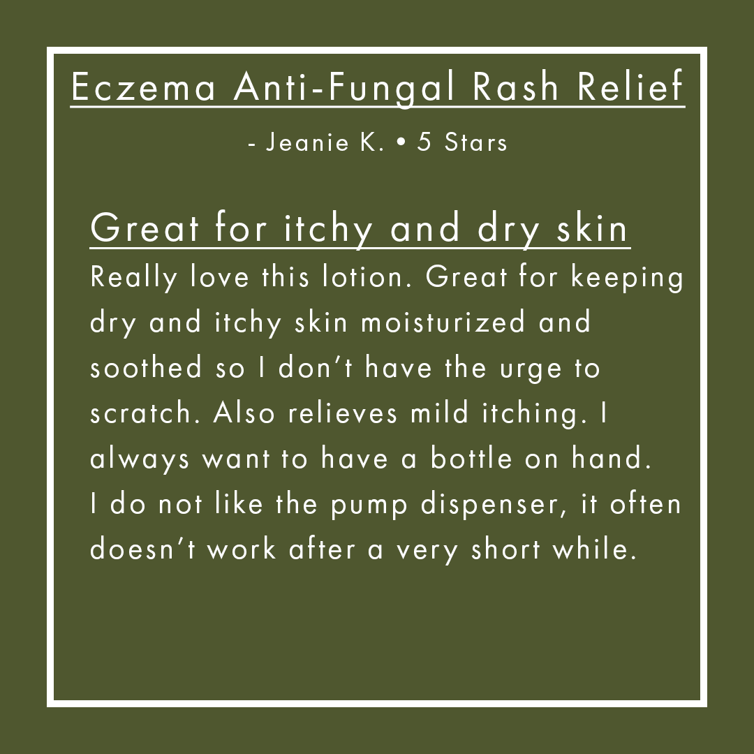 RSCeuticals's tweet photo. ⭐⭐⭐⭐⭐

We love our Customers.. &amp; Customers love us! Check out this 5 Star review 💝 

Eczema Anti-Fungal Rash Relief 

discount code: SKIN10 for 10% off

#eczema #fungal #psoriasis#eczemapositivity #healing #itchyskin #healingskin #naturalhealing#naturalbeauty #cleanskincare https://t.co/x2sSGH9Mu7