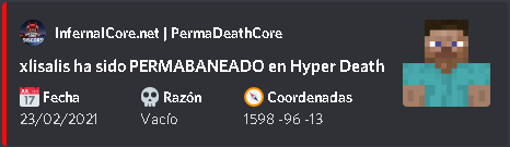 HyperdeathSMP's tweet photo. Fue mejor esta tercera temporada de tu anime....

@xlisaliis ha sido Hyperbaneada... https://t.co/fxmrjyv9uP