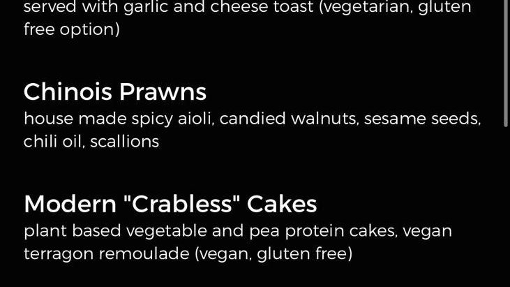 TheModernMeat's tweet photo. We spy our Modern 'Crab' Cakes on the @westoakvan Dine-out Menu! #EatModern #Eatplants #VancouverVegan https://t.co/5VU8nmrEgD
