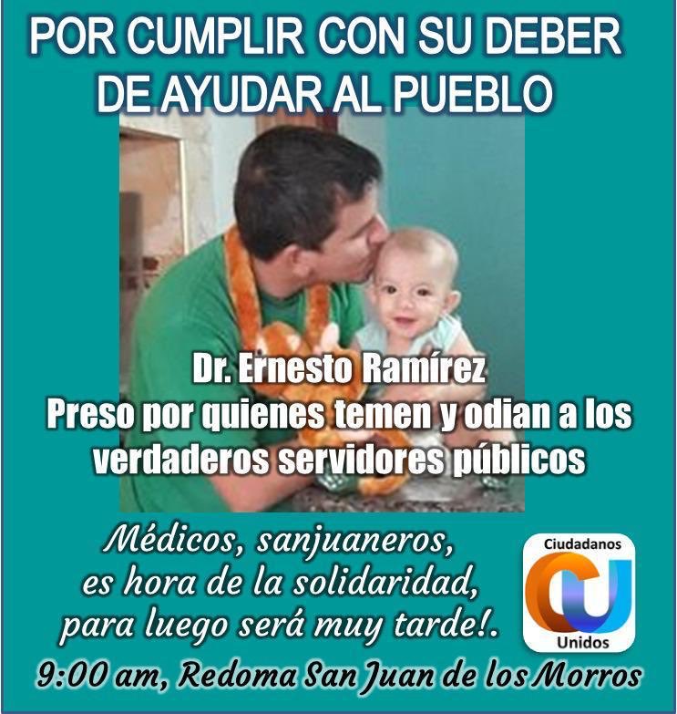#LibertadParaElDrErnestoRamírez RT