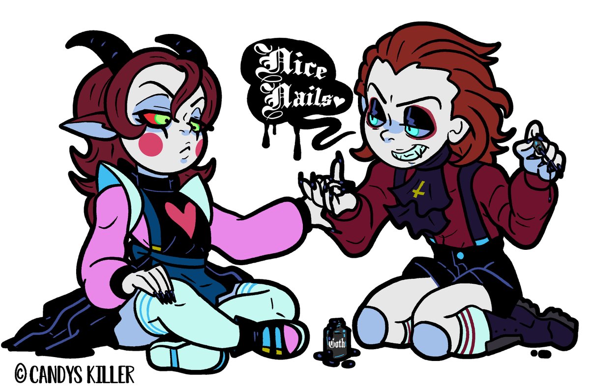 candys_killer's tweet photo. $$$ GOTTI GETTING SAMMUEL´S NAILS DONE, BASE COLOR COMMISSION ASKED BY @N0_Zero_00 $$$
Commissions open!.
#COMMISSION #COMMISSIONS #GOTH #BUDDIGOTTI #BUDDISAMMI #BUDDI #BUDDISONA #BUDDIOC #commissionsopen #GOTTI #childsplaymovie #CHILDSPLAY2019 #candyskiller https://t.co/pesoenmoEW
