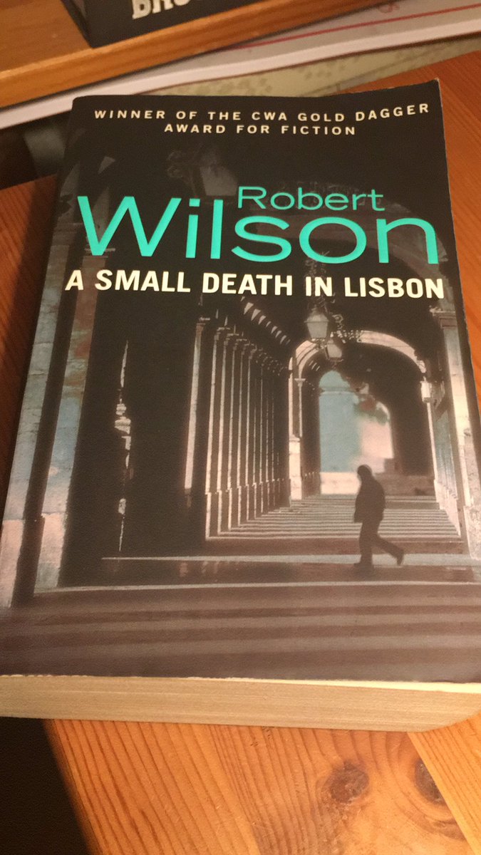 karen_durnall's tweet image. Book 7 of 2021 completed tonight and my first @RobWilsonwriter - A Small Death in Lisbon. Well written, complex and totally engrossing