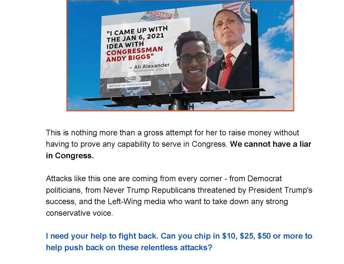 joangreeneaz's tweet photo. We need a Congresswoman who respects the voters voice, will speak the truth and lead with integrity and compassion.
A small donation will make sure Biggs sees his billboard sooner rather than later.
https://t.co/y4aQsNtsW5
#HireJoan #AZ05
#WorkTogetherThriveTogether https://t.co/r3hAjiXgfQ