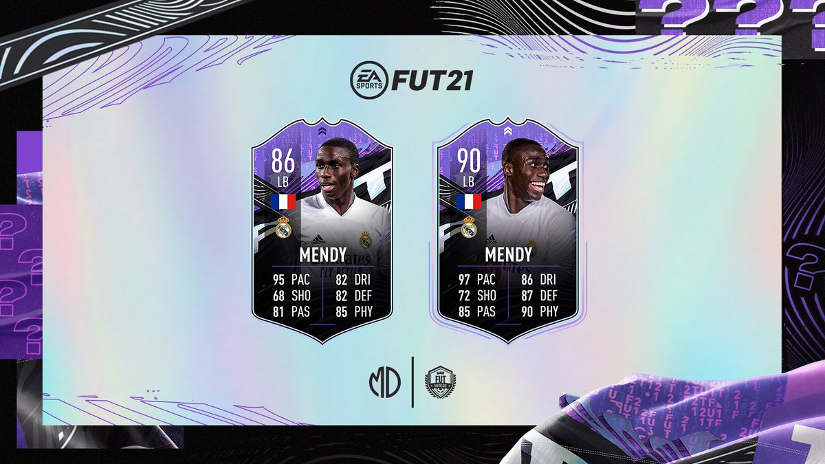 marceldesigns_'s tweet photo. "What if" promo coming this Friday to Ultimate Team... 👀
Could we see an Upgradeable Ferland Mendy card? 🇫🇷🔥
Who do you want in #WHATIFPROMO? 🤔
(@Marceldzns X @FUTMentor) https://t.co/w1tburBjz8