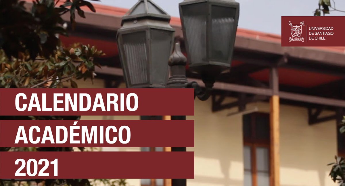 ¡Atención comunidad <a href="/usach/">Universidad de Santiago de Chile</a>!

Ya tenemos disponible nuestro calendario académico 2021 🗓️✨

- Abrimos hilo con la información más destacada -
