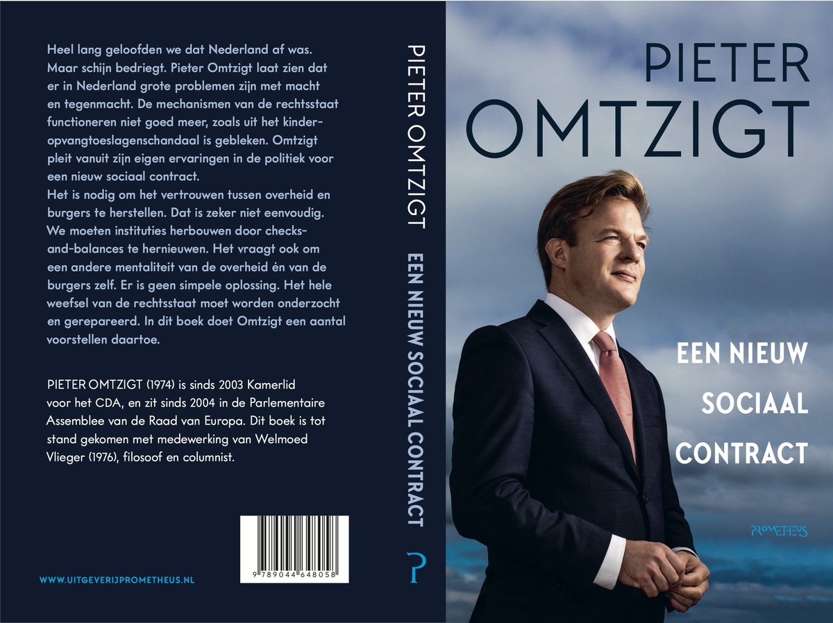 Pieter Omtzigt staat in politiek Den Haag op eenzame hoogte. Waren er maar meer als hij. Hoop dat al die nieuwe jonge kamerleden straks zijn boek gaan lezen. #Op1