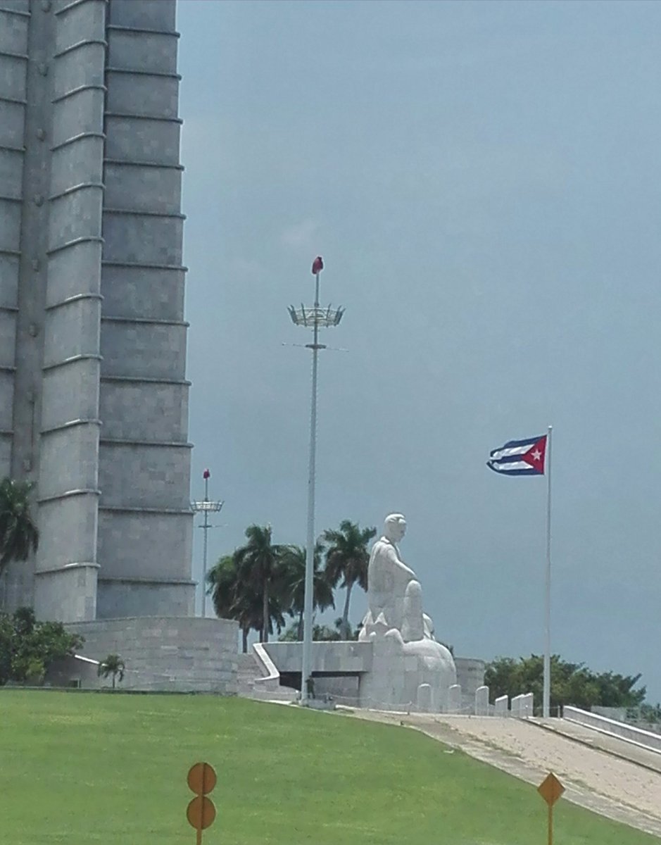 Plaza de la REVOLUCIÓN José Martí. Ahora y siempre. #PatriaOMuerteVenceremos. #MorirPorLaPatriaEsVivir. #Cuba.