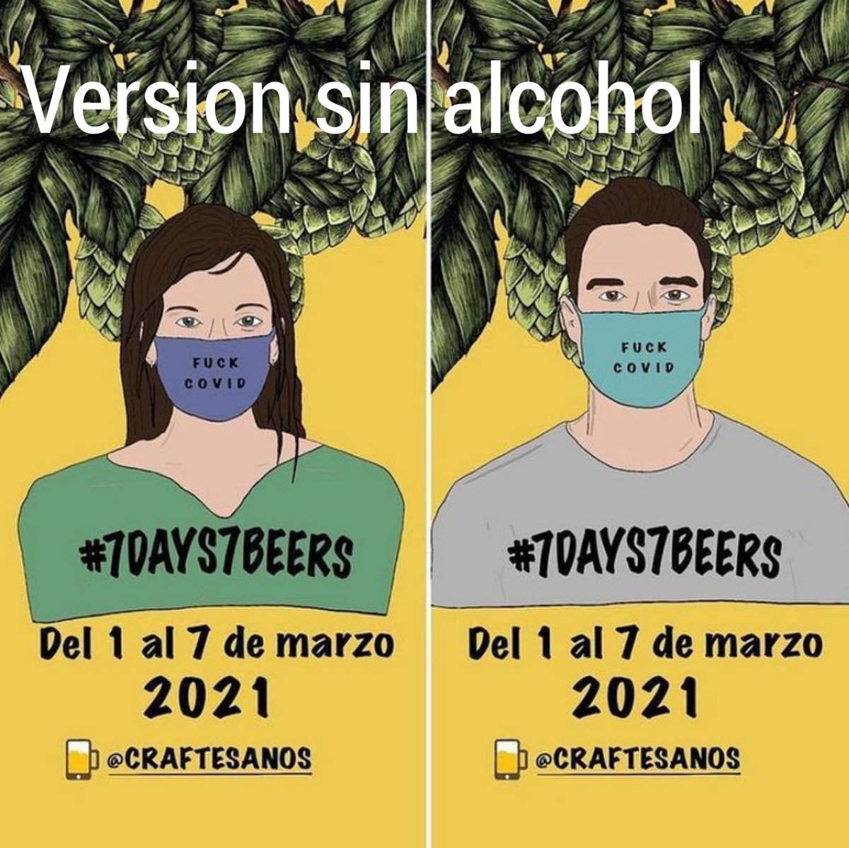 Próxima semana es ya #7days7beers a mi me toca esta edición hacer sin xd