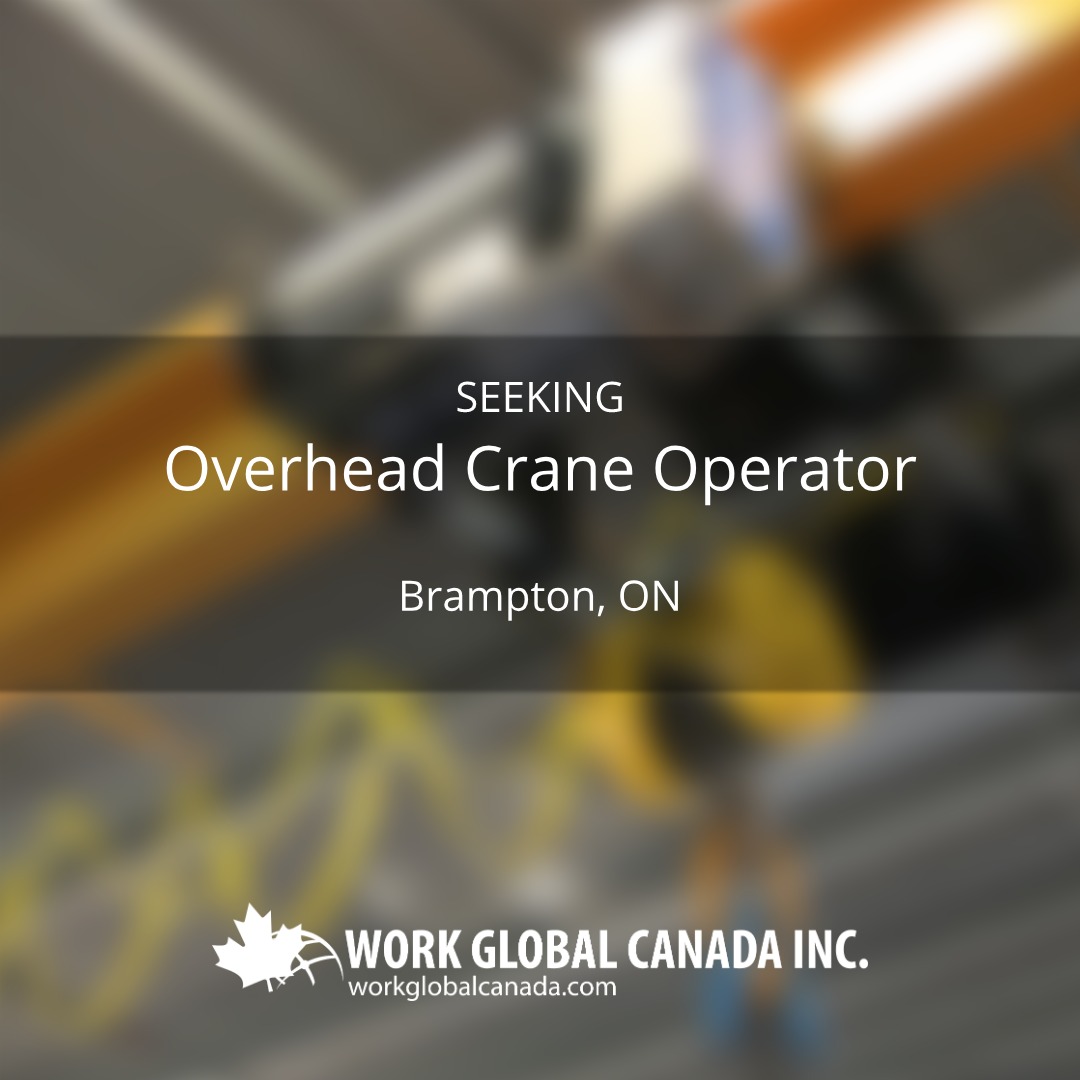 WorkGlobalCAN's tweet image. #hiringopportunity #OverheadCraneOperator Due to current public health advisories &amp;amp; travel restrictions, anyone can apply but priority will be given to those already in Canada. #openworkpermit #industrial experience Apply within ow.ly/hyEX50DJ2cx
