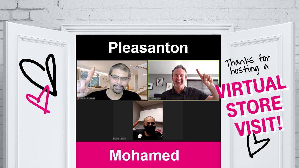 Great to see <a href="/msokar/">mohamed Sokkar</a> during our Virtual Store visit today in Pleasanton!  Thanks for your focus on @SprintComplete! <a href="/KevinMurray3/">Kevin Murray</a> <a href="/ZE_Complete/">Zach Edwards</a> <a href="/AdrianVanHooser/">Adrian Van Hooser</a> @mtang006 <a href="/C5josh1/">C5josh</a>