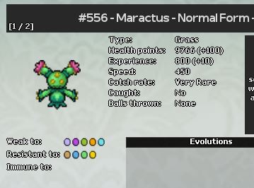 padventuresgame's tweet photo. 🆕Maractus is the new pokemon introduced in Valentine event.

🍀If you are lucky and have 4000 points you can get the shiny version🙌

🧐Do you already have one? https://t.co/RP6FCsb8CQ