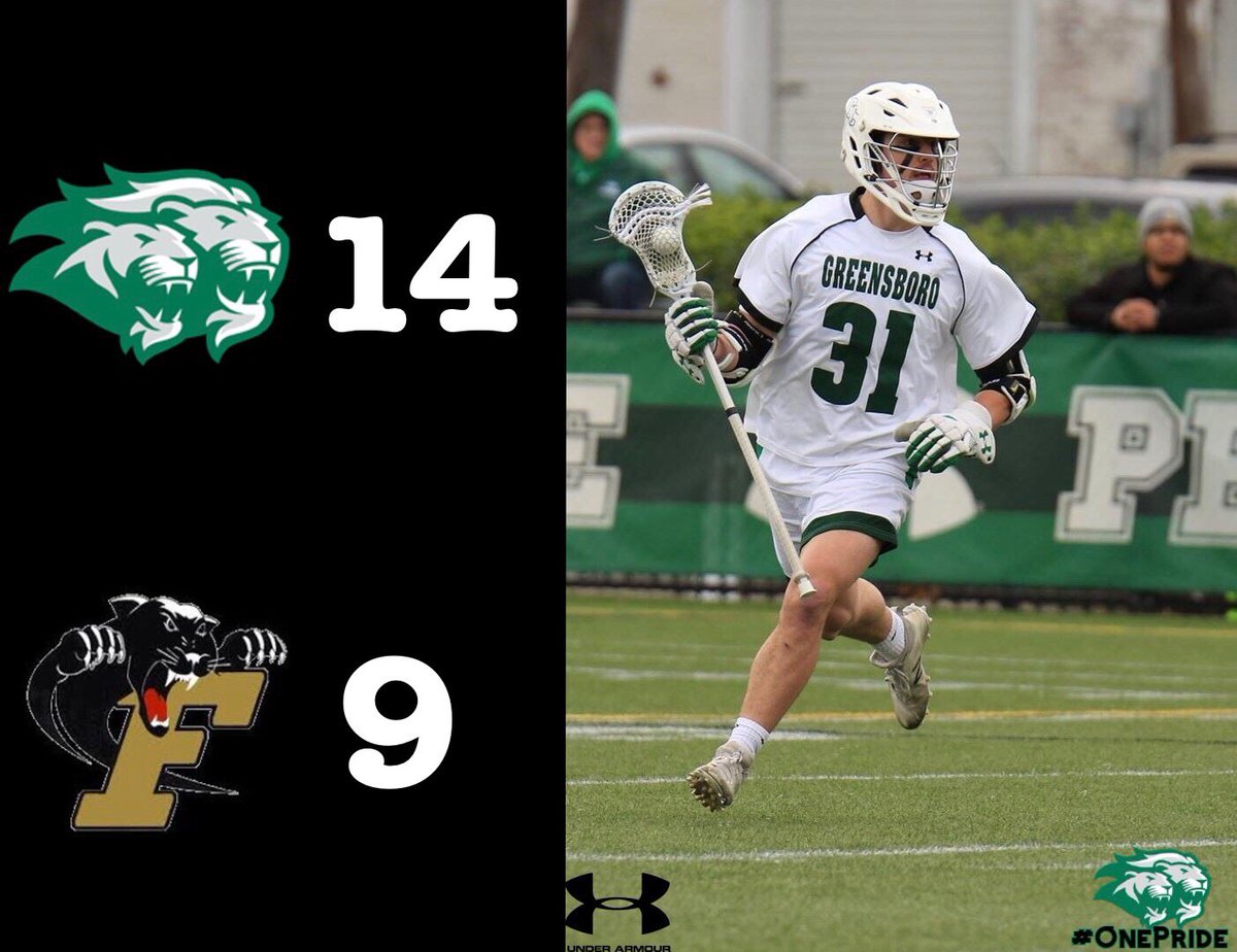 GC_MLAX's tweet photo. The Pride continue their early season success with a big win over Ferrum.

#OnePride🦁 https://t.co/jzN7D3veIP