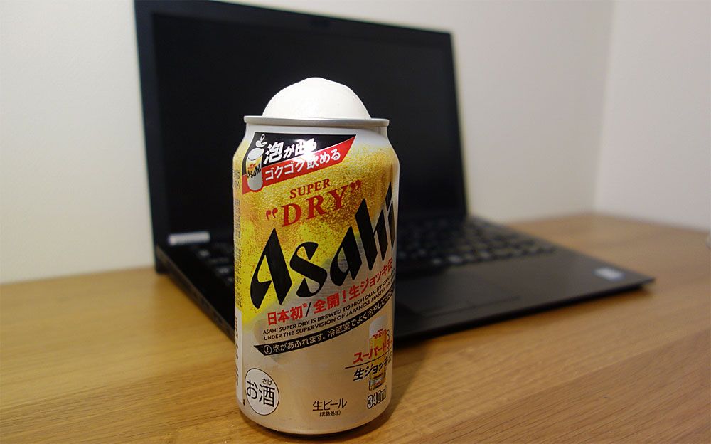 アサヒビール泡ジョッキー生340 アサヒビール泡ジョッキー生340