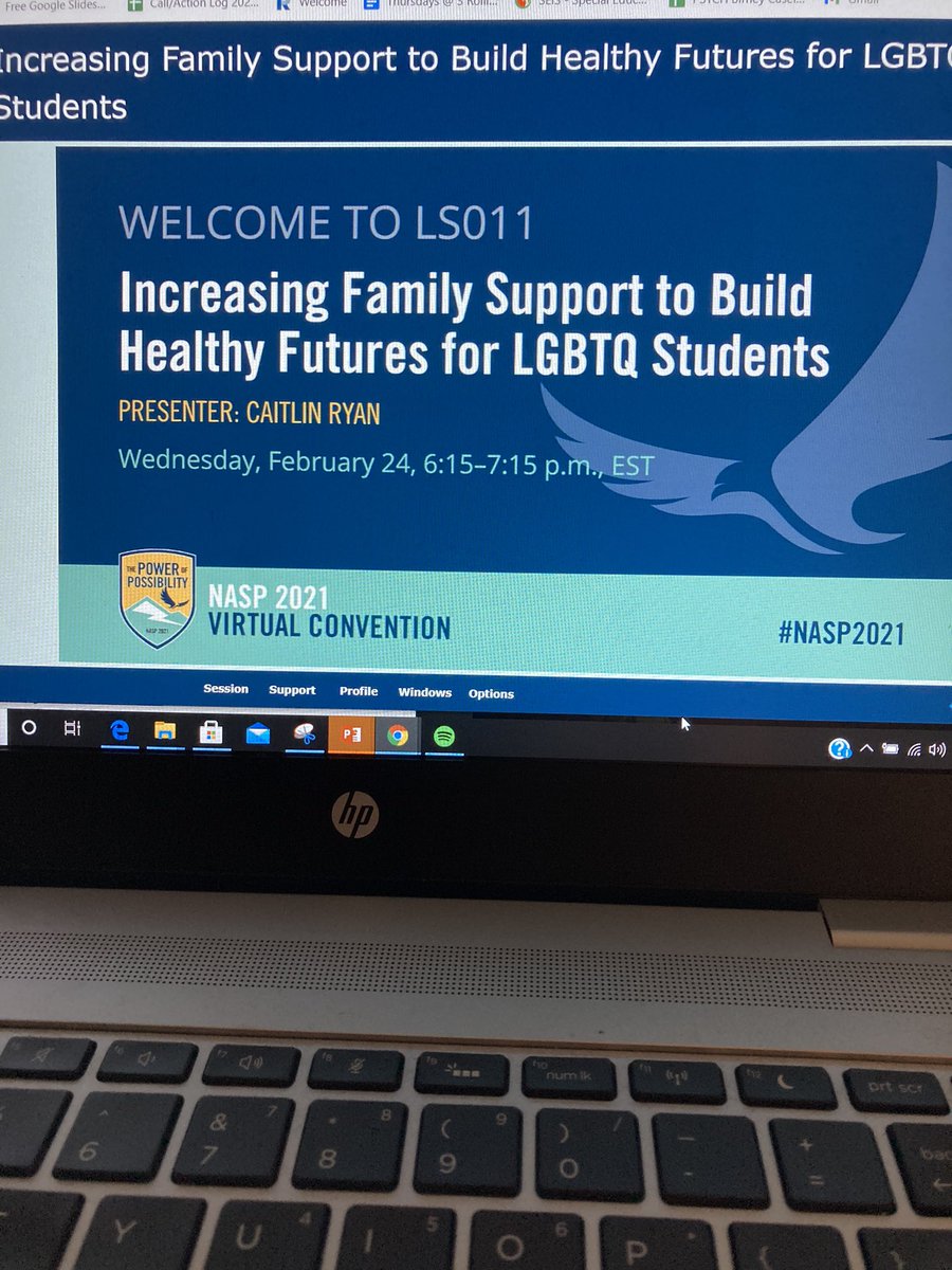 Looking forward to this NASP presentation on how to support our families with LGBTQ students. 🏳️‍🌈🏳️‍⚧️#naspadvocates #NASPconvention2021 <a href="/birneyERUSD/">Birney Tech Academy</a>