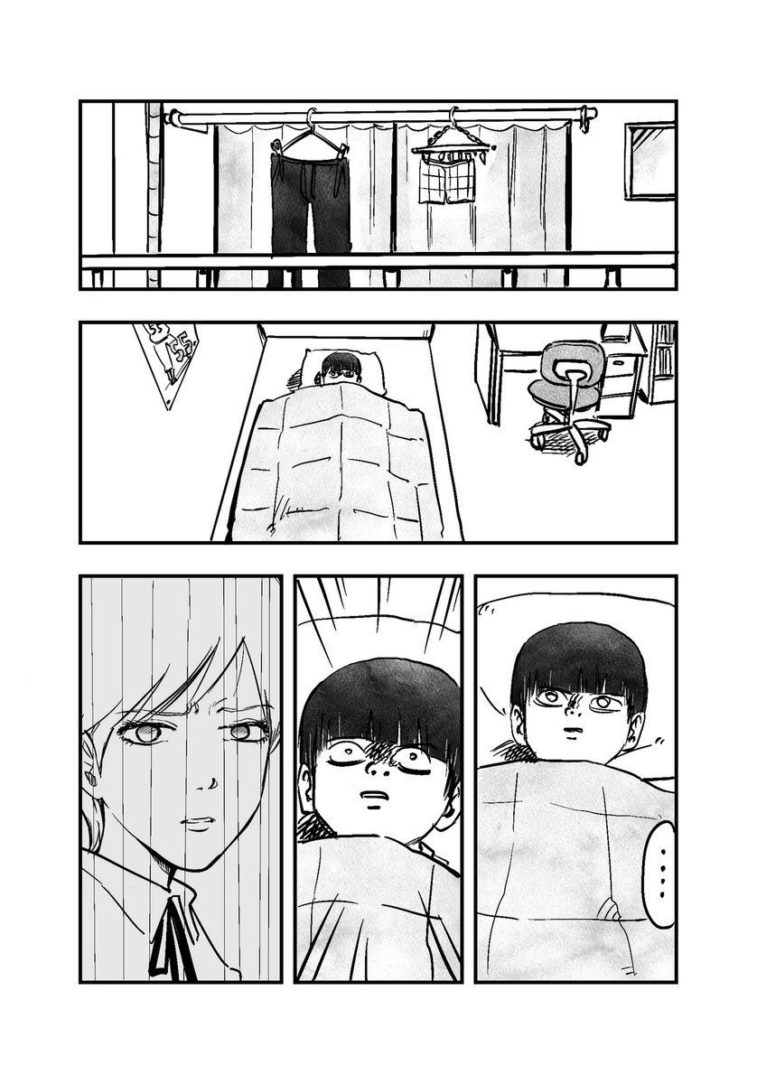【ハト部 50話】【残り2話】

???

全校生徒の前(+好きな子の前)で失態をおかしたハト部の林くんが、再び学校へいこうと決意する話

リンクはこちら

https://t.co/vMSR51Skk8 