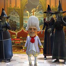 cericdowns's tweet photo. @pattonoswalt This look reminds me of Rumpelstiltskin from Shrek Forever After in the powdered wig. https://t.co/f8v85Je3gN