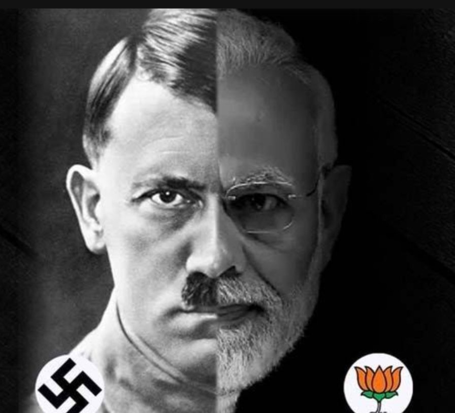 Hereprak's tweet image. Modern Disaster 

 #GoBackModi
#GoBackFascistModi 
#GoBackCowardModi