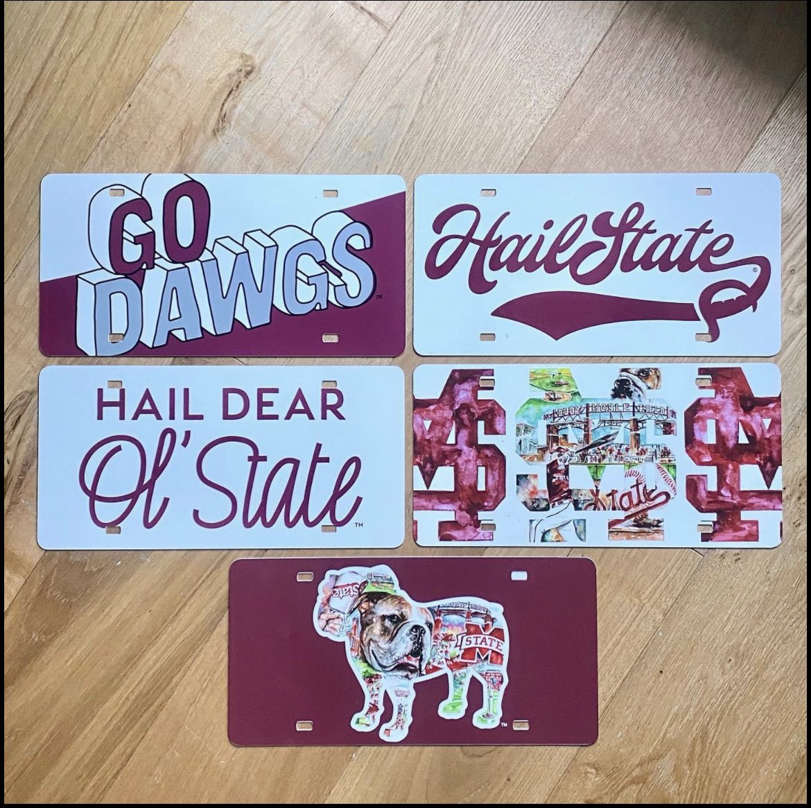 RedBirdPaper's tweet image. MSU Car Tags NOW AVAILABLE! 🚗 🐾 Shop at redbirdpaper.com