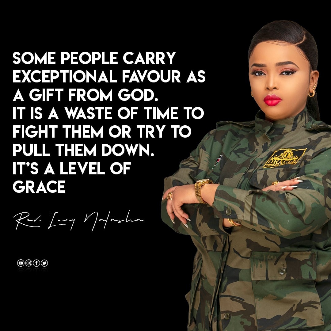 RevLucyNatasha's tweet image. You can't fight GRACE and WIN. May all those fighting you be DISGRACED in Jesus name!
#Oracle