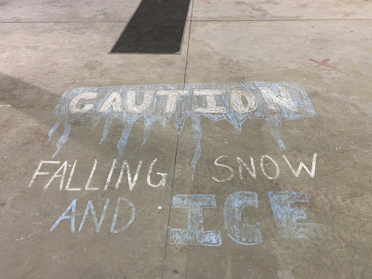 The weather is getting nicer and the sun is starting to make an appearance! ☀️ Let’s not lose focus of the hazards that pleasantly changing seasons can bring. Watch for falling ice! 🧊<a href="/Gr8LakesUPSers/">Great Lakes UPSers</a> <a href="/Gr8LakesSafety/">UPS Great Lakes District Safety</a>