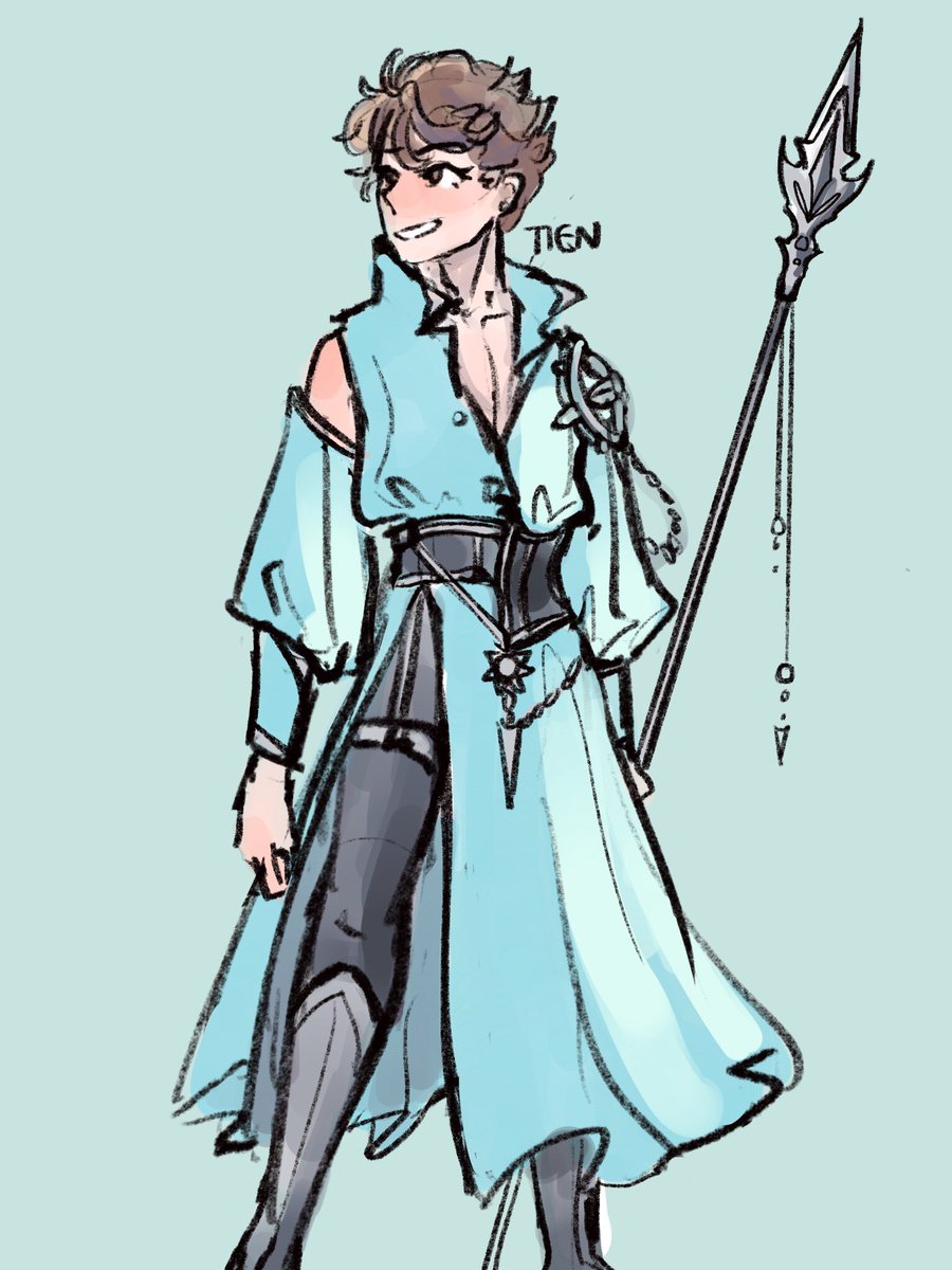 tienwashere's tweet photo. Sketch dump sketch dump everywhere today but anyways Oikawa Tooru was made for fantasy clothes https://t.co/NpTVC8VjAW