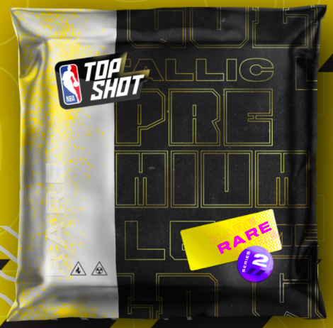 ANNOUNCEMENT: @nba_topshot has put a premium pack on site. They will announce 8 hours in advance of the drop. Be on the lookout for more info when the pack will drop.

This rare pack contains the following Moments:
- 1x rare Metallic Gold LE (Series 2)
- 5x Base Set (Series 2)