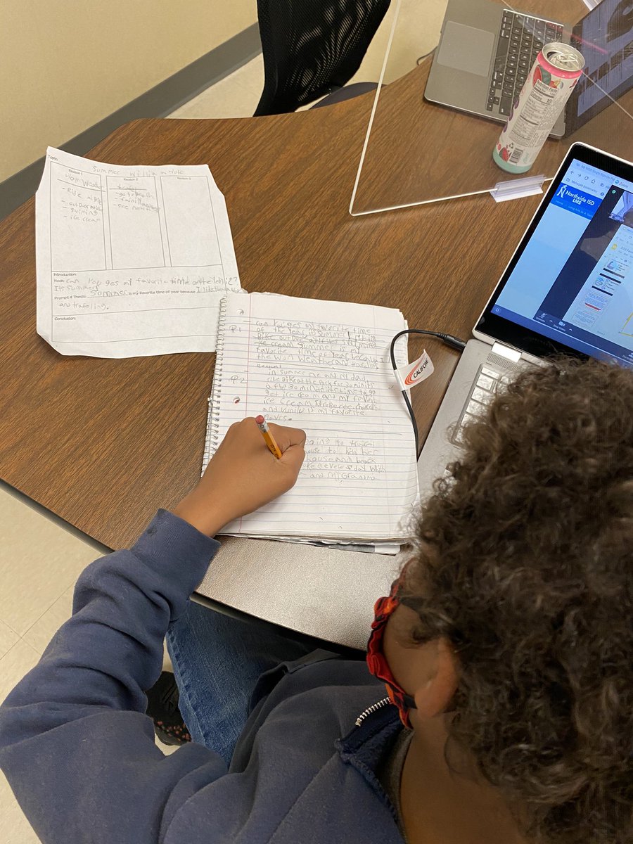 Aortizeducator's tweet photo. Our Ss have been doing great on their writing as we prepare for writing STAAR. Super proud of all them and all of their hard work. #funinfourth #collabisfab #WhateverItTakes @theteacherme @olvera_vp @PrincipalBueno https://t.co/J5nWRjHBvL
