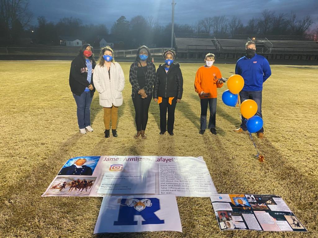 💙Ramsey is literally soaring to new heights to celebrate Black History Month! ✈️ Thanks to our MLKU/BSU &amp; Tyler W. for these aerial shots of student created banners. Catch them on the news! More to come this week! 🧡#LiftEveryVoice <a href="/FernCreekHigh/">Fern Creek High School</a> <a href="/JCPSDEP1/">JCPS Diversity, Equity, and Poverty Department</a>