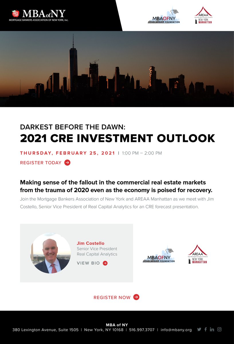 Tomorrow afternoon we will be joining <a href="/areaamanhattan/">AREAA NY Manhattan</a> for a virtual presentation. Sign up to join us us02web.zoom.us/webinar/regist…