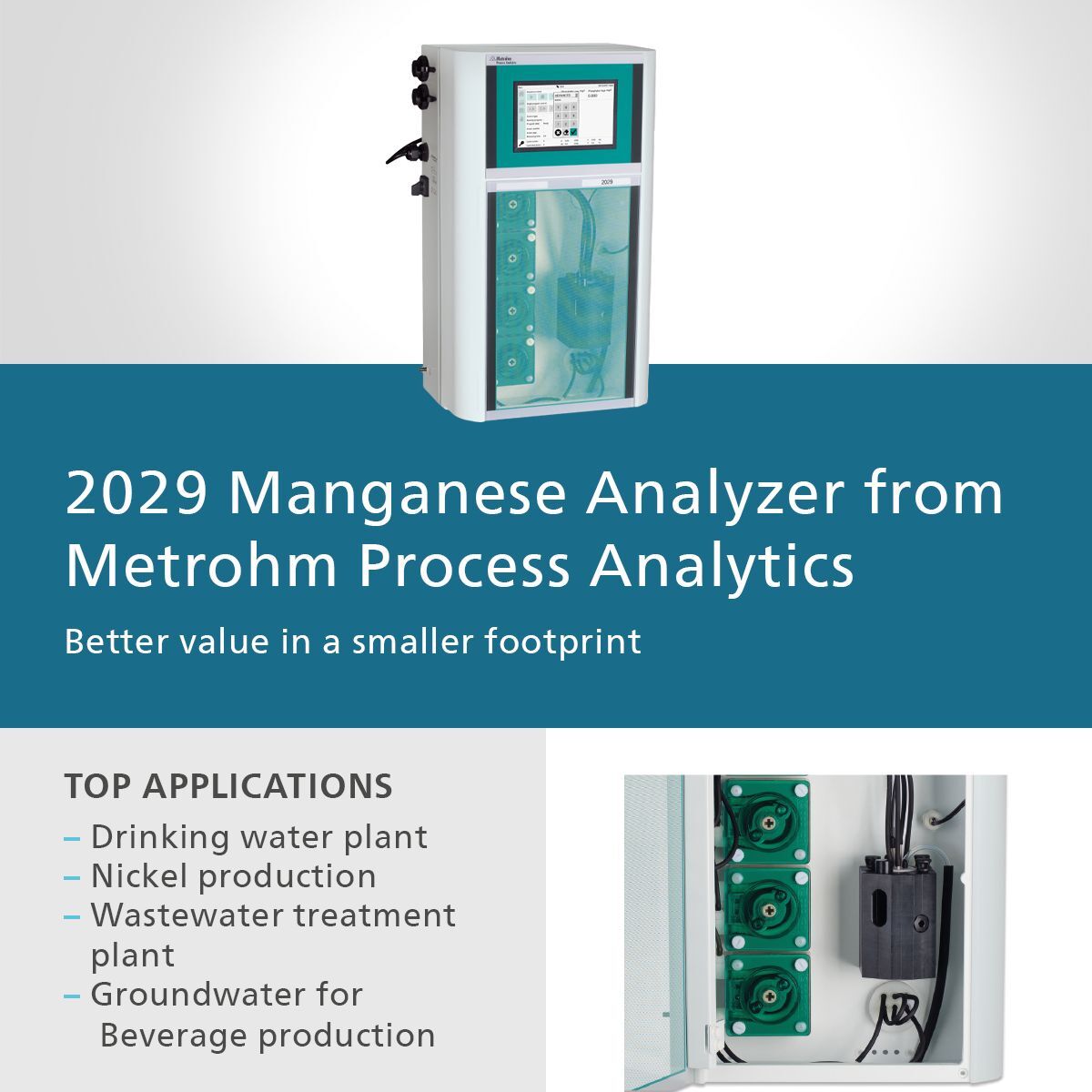 Metrohm_India's tweet photo. The ๐๐๐๐ ๐๐๐ง๐ ๐๐ง๐๐ฌ๐ ๐๐ง๐๐ฅ๐ฒ๐ณ๐๐ซ from Metrohm Applikon | Metrohm Process Analytics is the most straightforward and easy-to-use tool to do so online.
๐ Download the flyer and get more information: undefined
#Metrohm #Chemistry #ProcessAnalyzer #MIPL #Analyzer https://t.co/oyZ2wo04Ys