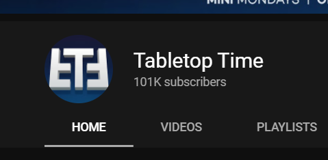 NarratorDave's tweet photo. If you had told me two months ago we would have 100,000 subscribers I would have laughed and applauded your optimism. I cannot thank everyone enough for their amazing support, and the hard work of my fellow crew! @TabletopTime @KamiKazilik @Jen_nobi https://t.co/j0Qvoyeg4R