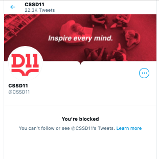 The__Snowman's tweet image. @cssd11 getting hammered in the comments their board meeting tonight over their lack of transparency, leadership and plan for closing MULTIPLE schools. Blocking parents online for speaking out. @KKTV11News @KRDONC13 @FOX21News #cssd11 #WeAreD11 #CTEMonth #CATFACS