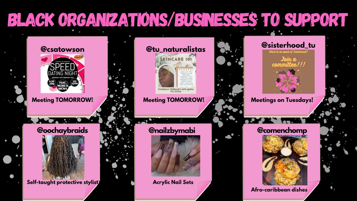 Towson LASO tweet media