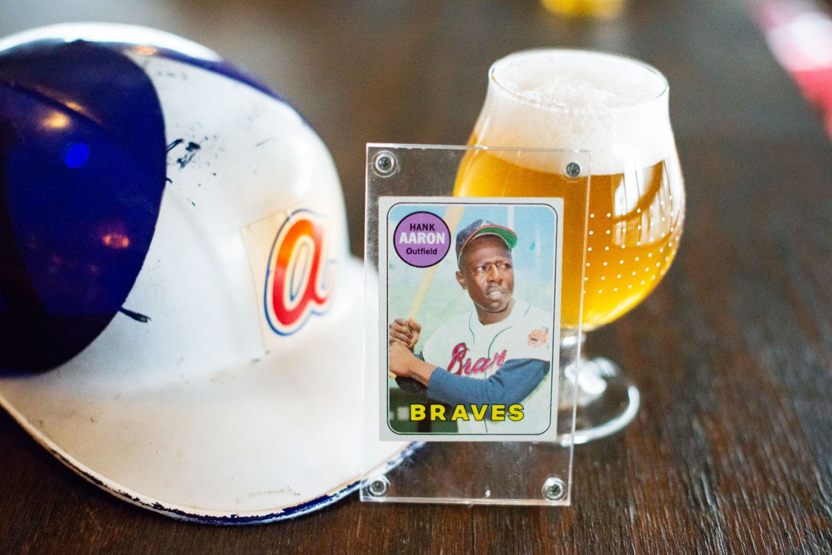ReformationBrew's tweet photo. STORY TIME! Once there were 2 boys who loved baseball. They grew up to brew a 7.55% Imperial Pilsner to honor their childhood hero - Hank Aaron. This April 8th, we'll raise a glass to the man & his historic 755 home runs. We miss you, Hank! #setbeerfree #serveyourneighbor https://t.co/zJsWxA3yKM