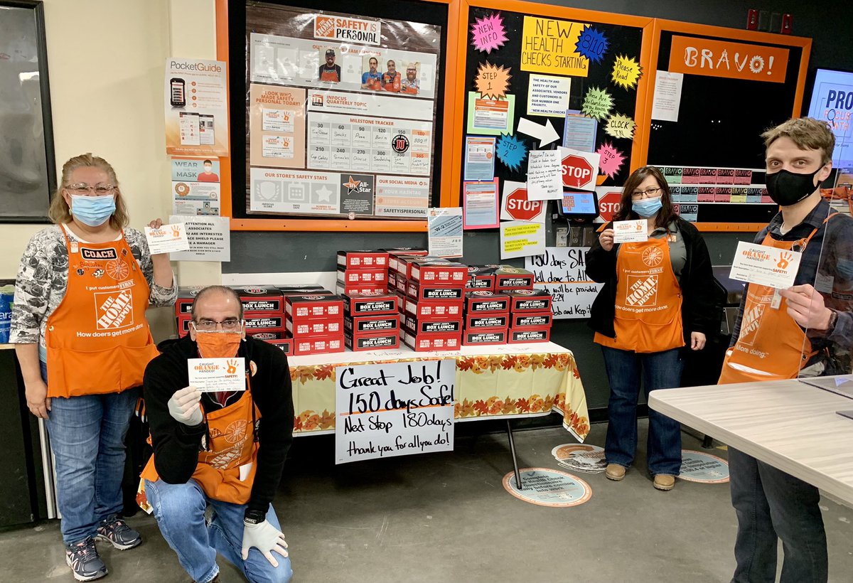 JaimeAMoran1's tweet photo. Great job to this great team at #thesantafehomedepot!  We got a great streak going here. Next stop 180!!!#d94rocks @MattCramer179 @Melinda11521488 https://t.co/Z9nfZGzoge