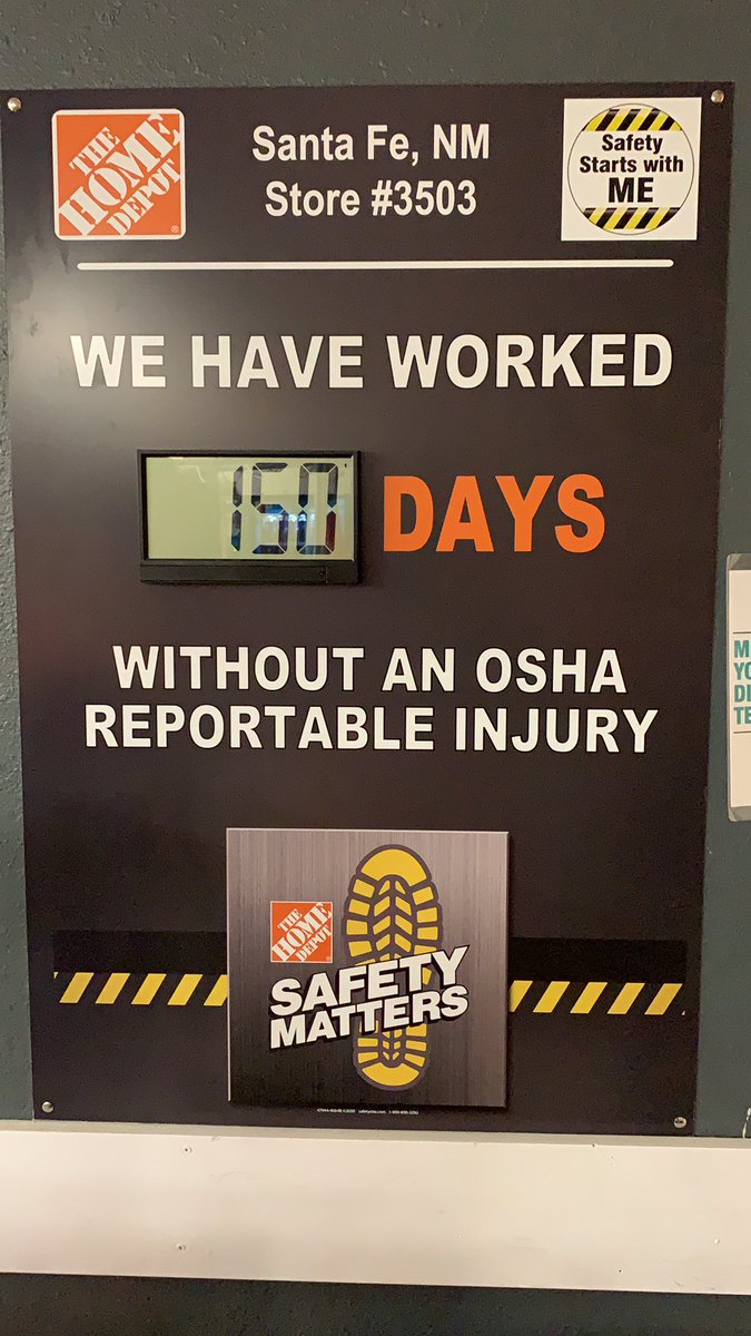 JaimeAMoran1's tweet photo. Great job to this great team at #thesantafehomedepot!  We got a great streak going here. Next stop 180!!!#d94rocks @MattCramer179 @Melinda11521488 https://t.co/Z9nfZGzoge